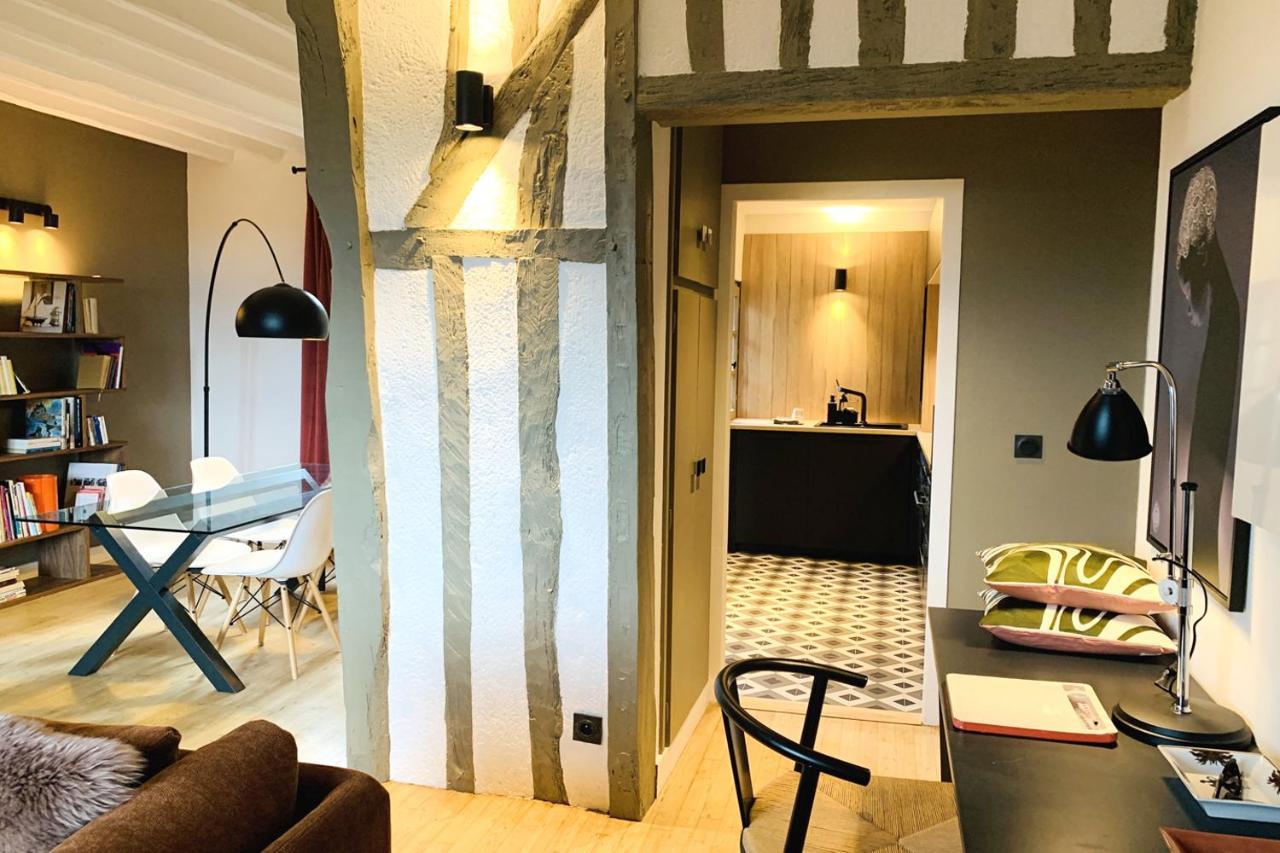 Appartement L' Annexe Du 10Honfleur Extérieur photo