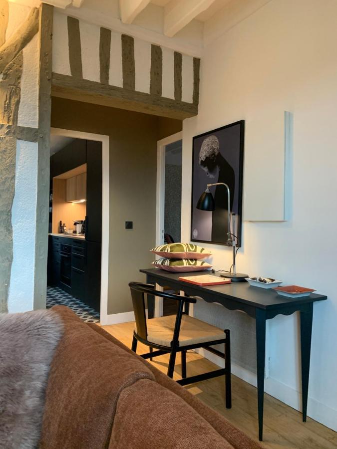 Appartement L' Annexe Du 10Honfleur Extérieur photo
