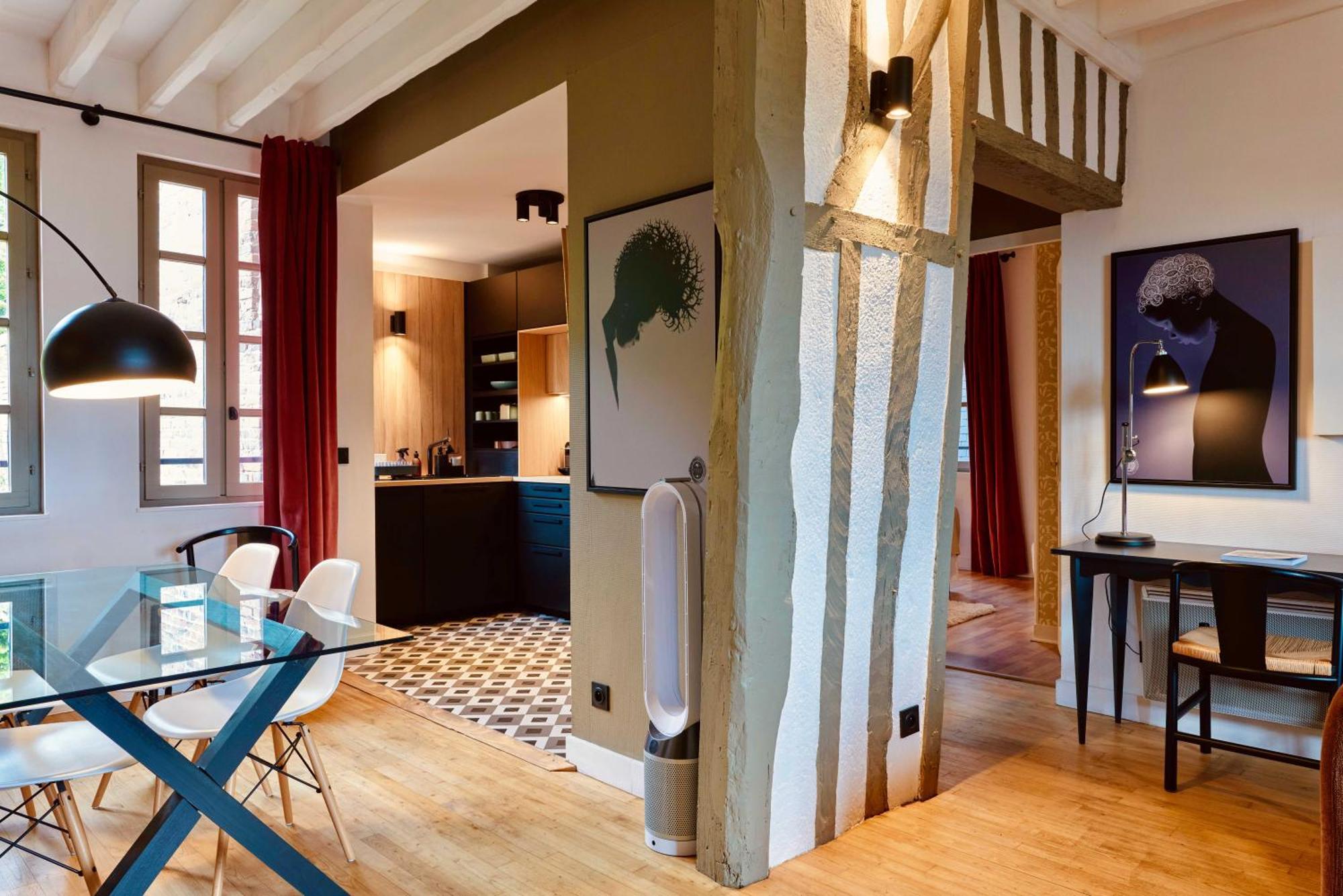 Appartement L' Annexe Du 10Honfleur Extérieur photo