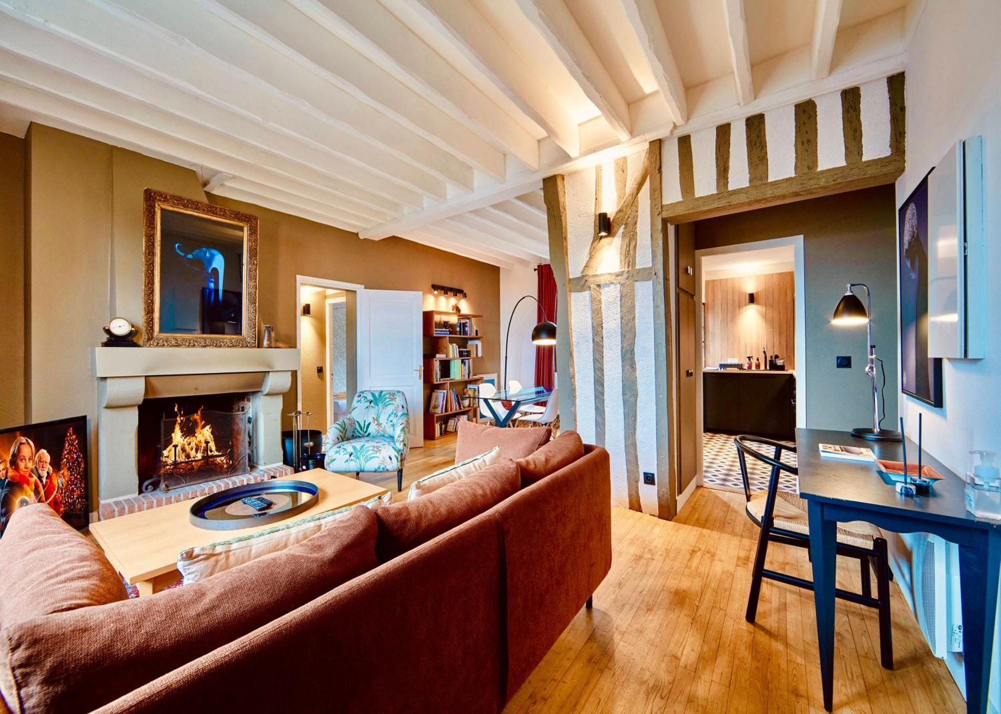 Appartement L' Annexe Du 10Honfleur Extérieur photo