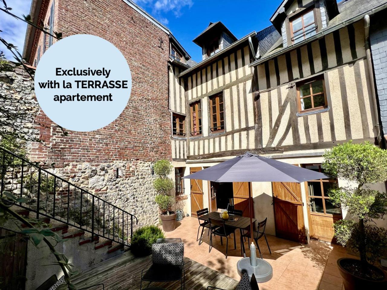 Appartement L' Annexe Du 10Honfleur Extérieur photo