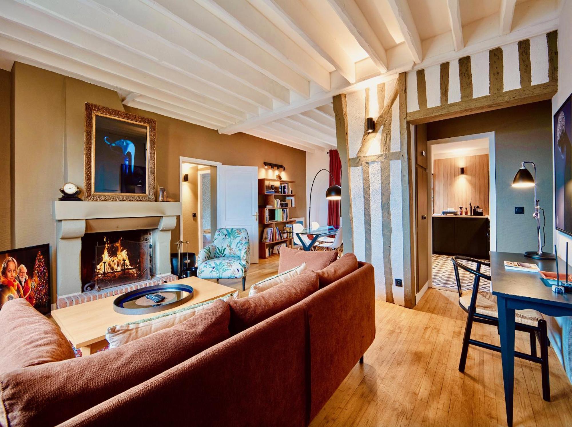 Appartement L' Annexe Du 10Honfleur Extérieur photo